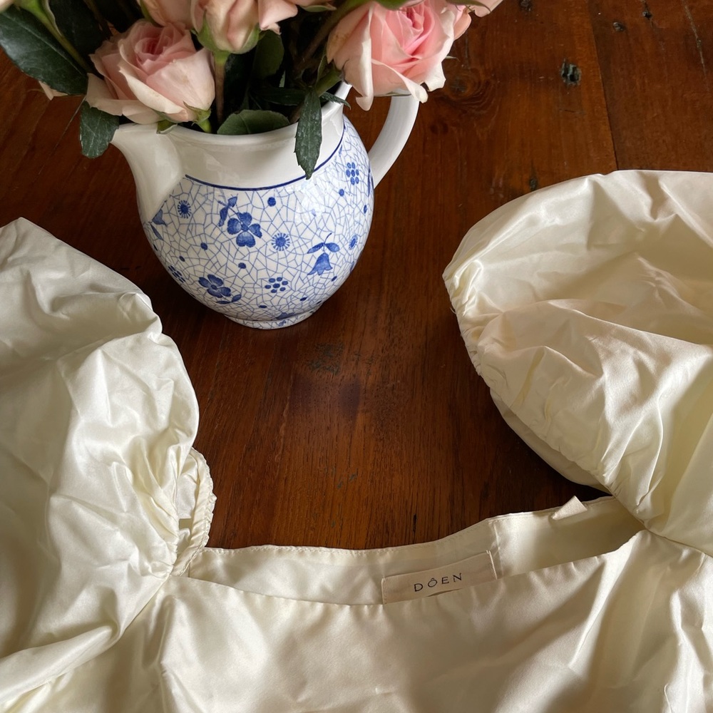 Doen cecilia dress, seed pearl, xs - Picture 2 of 8